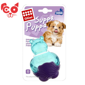 JUGUETE GIGWI PUPPA HIPPO BLUE