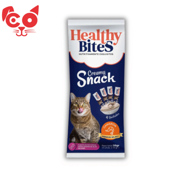 HEALTHY BITES CREAM GATO X4UND