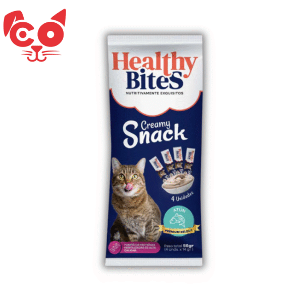 HEALTHY BITES CREAM GATO X4UND