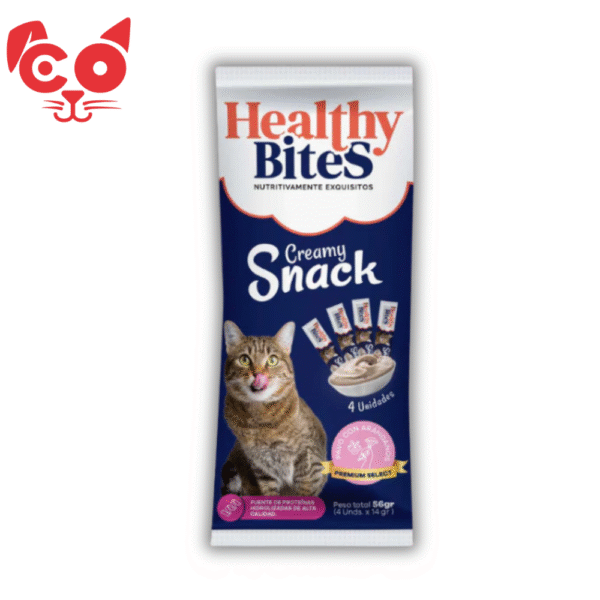 HEALTHY BITES CREAM GATO X4UND