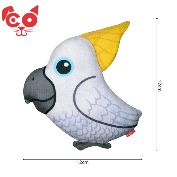 JUGUETE PERRO DURABLE CACATUA REDDINGO