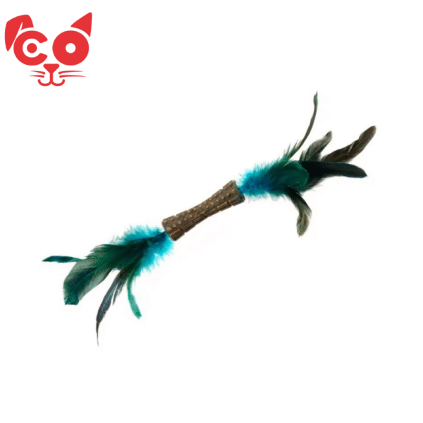 JUGUETE GATO JOHNNY STICK DOBLE