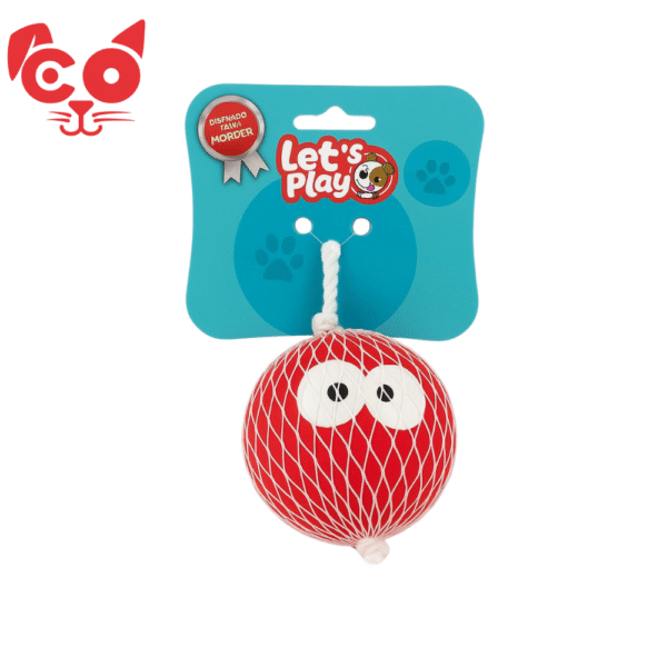 JUGUETE LETS  PLAY PELOTA HAPPY PET