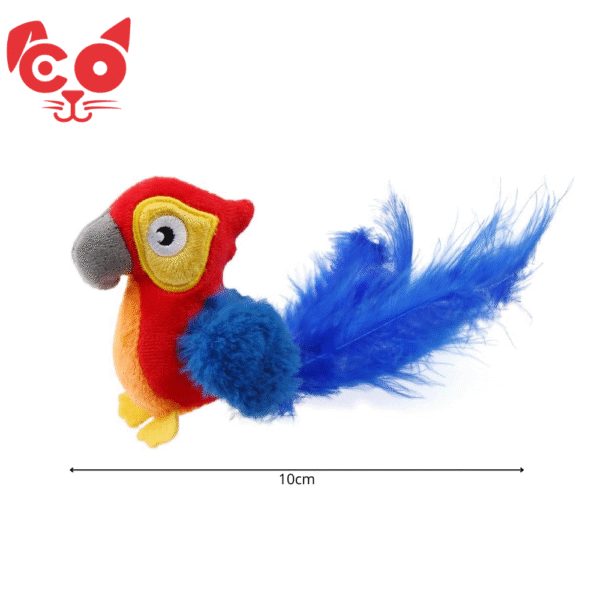 JUGUETE PARA GATO GIGWI RED PARROT MELODY