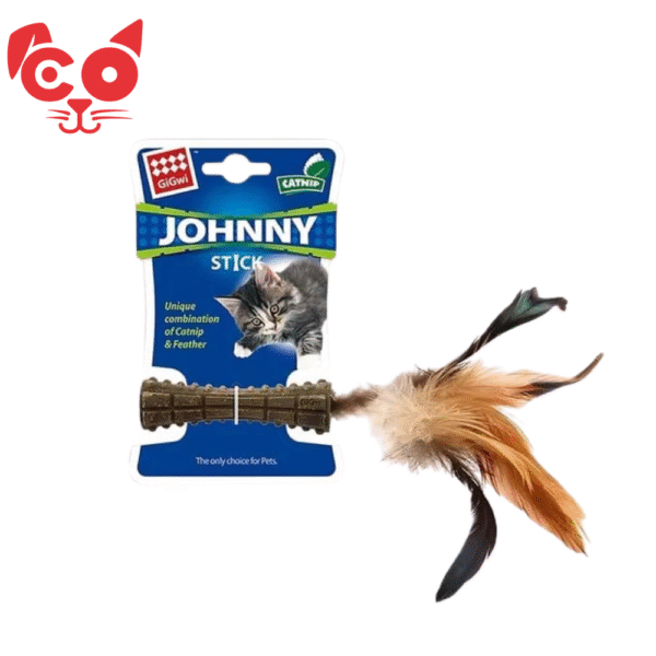 JUGUETE GATO JOHNNY STICK SENCILLO