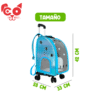 CARGADOR TIPO MORRAL SIRENA CON RUEDAS
