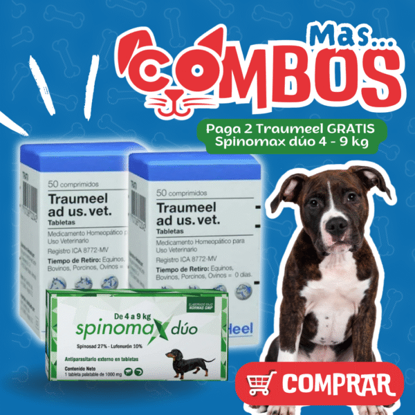 21 COMBO TRAUMEEL 50 COMPRIMIDOS X2UND