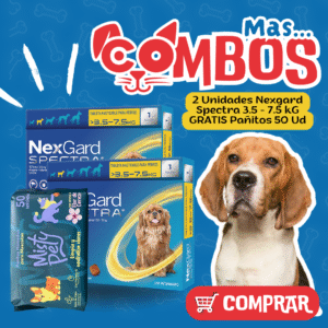 COMBO NEXGARD SPECTRA 3.5-7.5KG X2UND