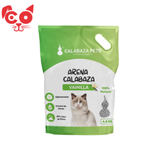 ARENA CALABAZA AROMA VAINILLA