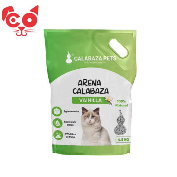 ARENA CALABAZA AROMA VAINILLA