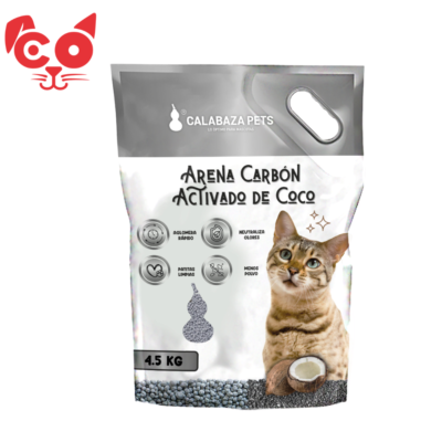 ARENA CALABAZA CARBON ACTIVADO DE COCO