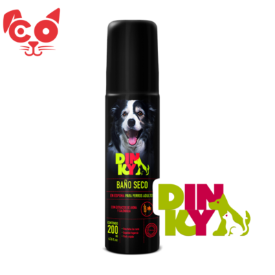 DINKY BAÑO SECO PERRO ADULTO 200 ML