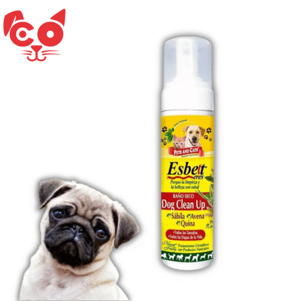 422 BAÑO SECO DOG CLEAN UP NATURAL FRESHLY 200 G
