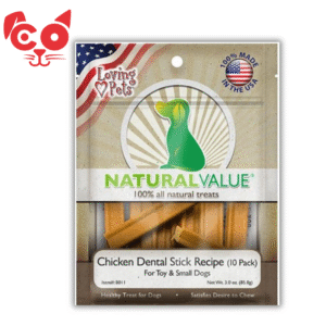 SNACK NATURAL VALUE DOG CHICKEN FLAVOR DENTAL X 85 GR