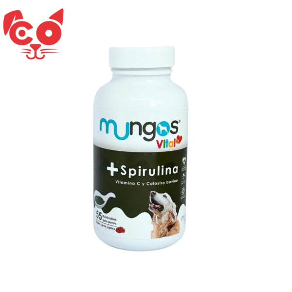 MUNGOS VITAL + DOGS SPIRULINA X 55 UND