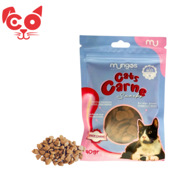 MUNGOS SNACKS CATS CARNE 40G