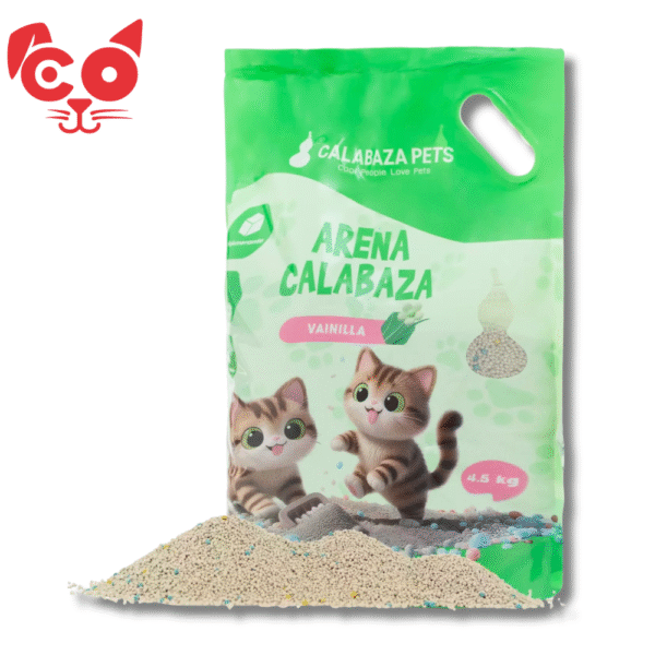 ARENA CALABAZA AROMA VAINILLA