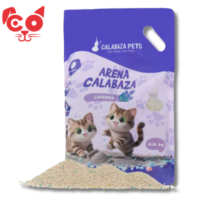 ARENA CALABAZA AROMA LAVANDA