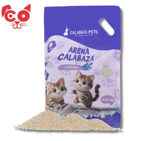 ARENA CALABAZA AROMA LAVANDA