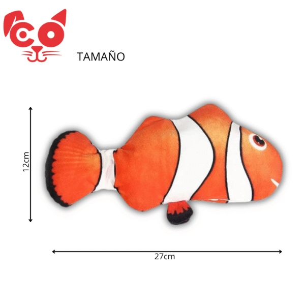JUGUETE ELECTRONICO PESCADO NEMO GRANDE