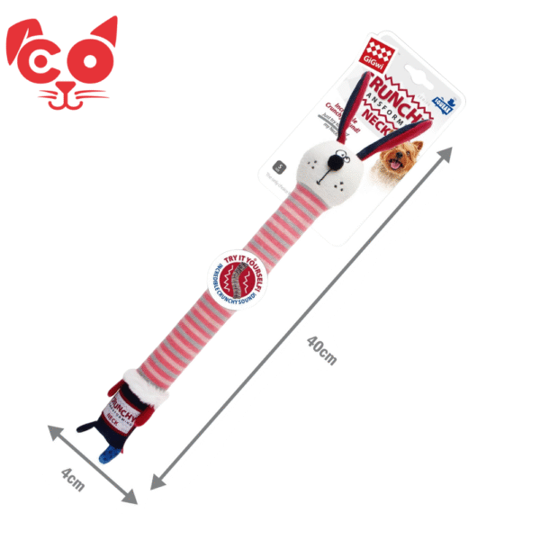JUGUETE PERRO GIGWI RABBIT CRUNCHY NECK