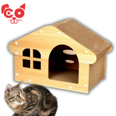 CASA RASCADOR PARA GATO