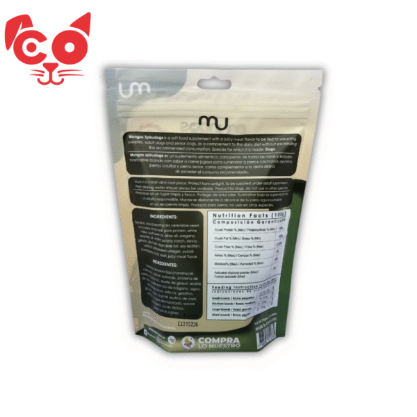 MUNGOS SNACKS SPIRUDOGS 150Gr