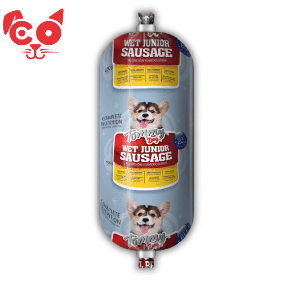 SALCHICHÓN HÚMEDO TOMMY FOR DOG CACHORRO CARNE