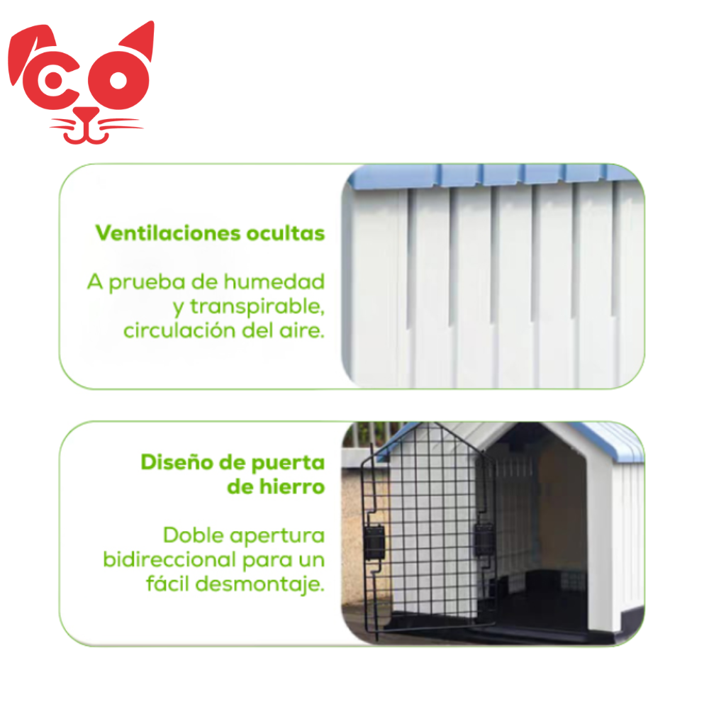 CASA PARA PERRO TIPO CABAÑA - Image 2