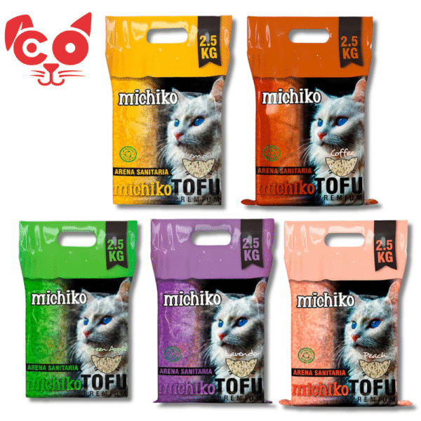 ARENA PARA GATOS MICHIKO TOFU
