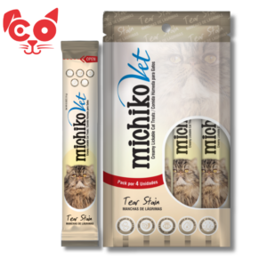 SNACK PARA GATO MICHIKO VET MANCHAS DE LAGRIMAS X4 UND