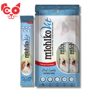 SNACK PARA GATO MICHIKO VET CAVIDAD ORAL X4 UND