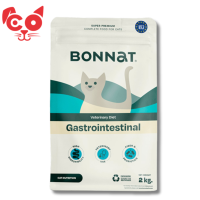 BONNAT VETERINARY DIET GATO GASTROINTESTINAL 2 KG