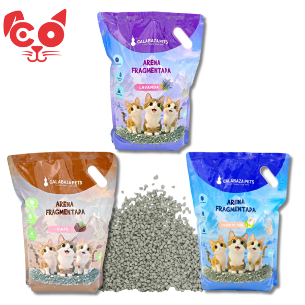 ARENA CALABAZA PETS FRAGMENTADA 8KG