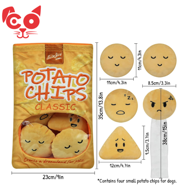 JUGUETE ESTIMULANTE POTATO CHIPS