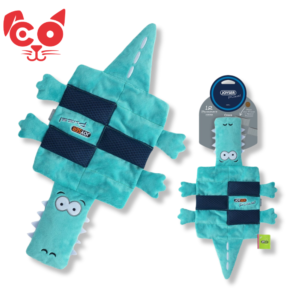 JUGUETE PARA PERRO JOYSER COCODRILO DE FELPA