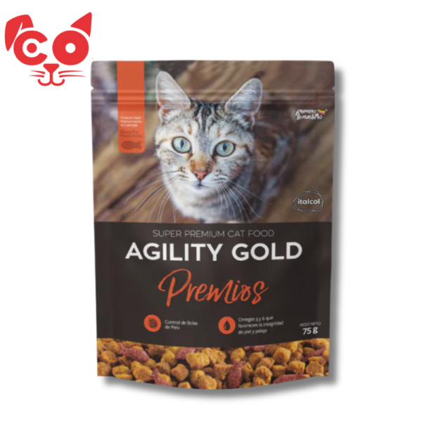 122 PREMIOS AGILITY GOLD GATOS