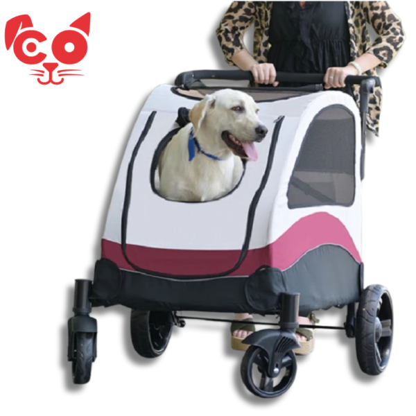 COCHE PASEADOR PREMIUM PARA MASCOTAS