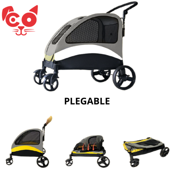 COCHE PASEADOR PREMIUM PARA MASCOTAS