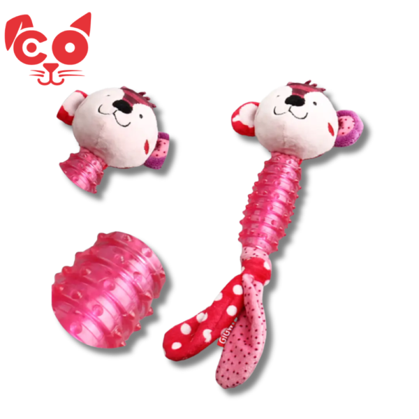 JUGUETE PARA PERRO GIGWI SUPPA PUPPA MONKEY