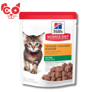POUCH HILLS F KITTEN TENDER CHICKEN 79G