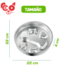 COMEDERO ANTIRREFLUJO EN ACERO STEELBITE
