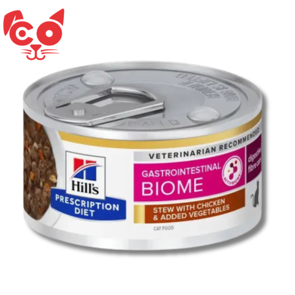 HILLS ALIMENTO PARA GATO GASTRO BIOME CHICK STEW 2.09 OZ