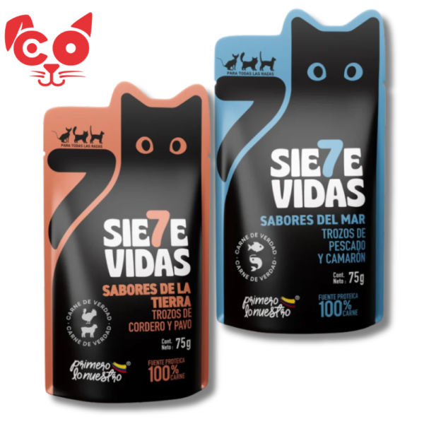 POUCH SIETE VIDAS 75GR