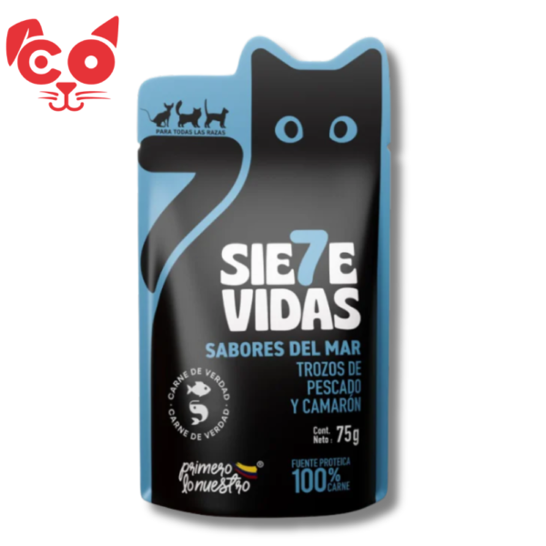POUCH SIETE VIDAS 75GR