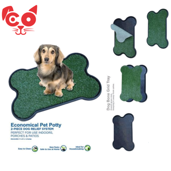 TAPETE DE ENTRENAMIENTO PET POTTY TIPO HUESO