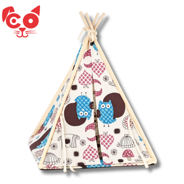 CAMA PARA MASCOTA TIPO TEEPEE SMALL