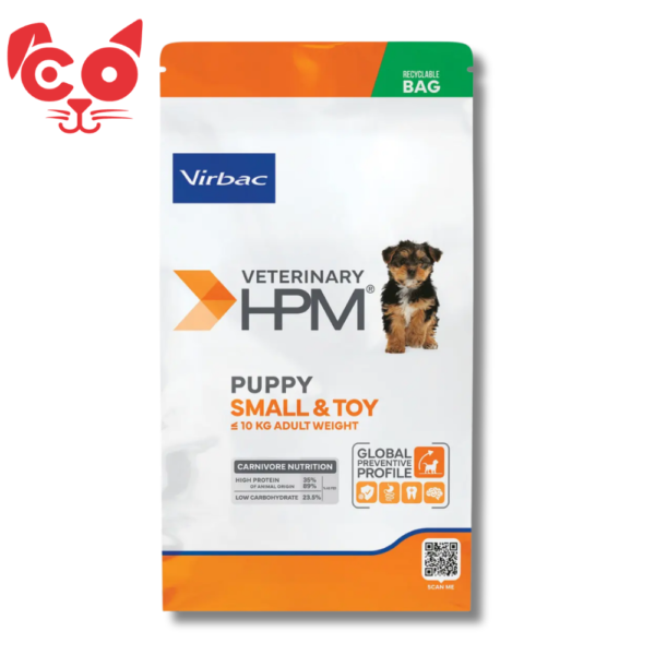 VIRBAC PERRO PUPPY SMALL & TOY 1.5 KG