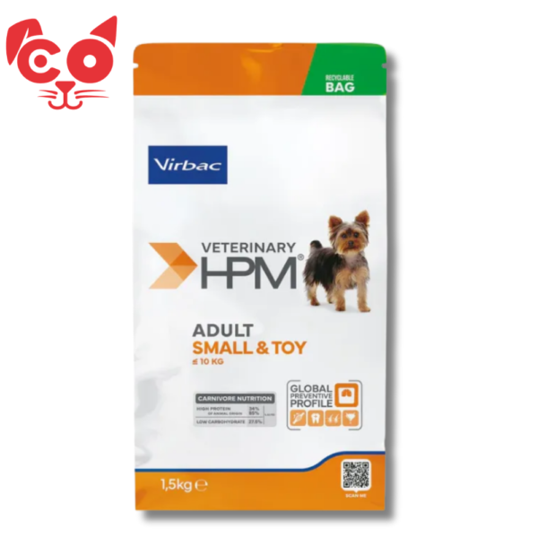 VIRBAC PERRO ADULTO SMALL & TOY 1.5 KG