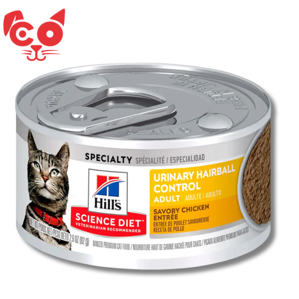 196 HILLS GATO URINARY + HAIRBALL LATA 2.9 OZ